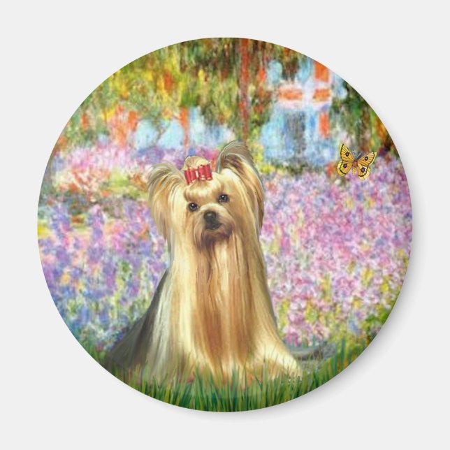 Imã Yorkshire Terrier 1 - Jardim (Frente)