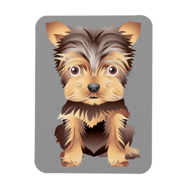 Ímã Yorkshire Terrier Flex Magnet (Vertical)