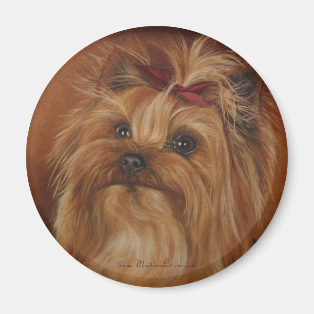 Imã Yorkshire Terrier Magnet (Frente)
