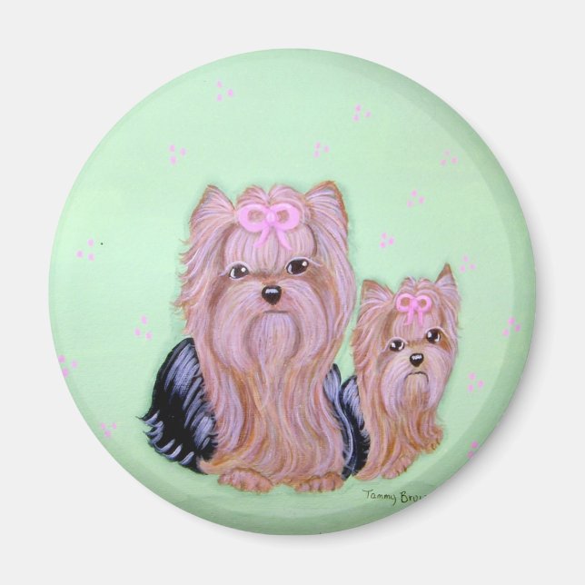 Imã Yorkshire Terrier Magnet (Frente)