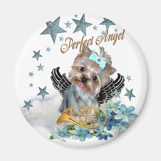 Imã Yorkshire Terrier Perfect Angel (Frente)