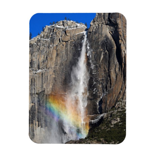 Ímã Yosemite Cai no Arco-Íris (Vertical)