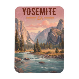 Ímã Yosemite Califórnia – Vale do Pôr-do-Sol & Cachoei