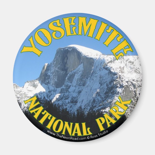 Imã Yosemite Magnet 1 Round (Frente)