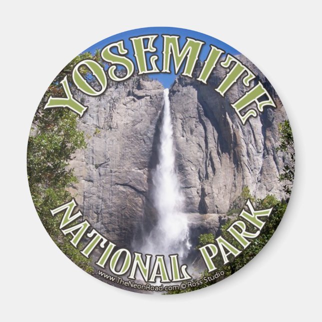 Imã Yosemite Magnet 3 Round (Frente)