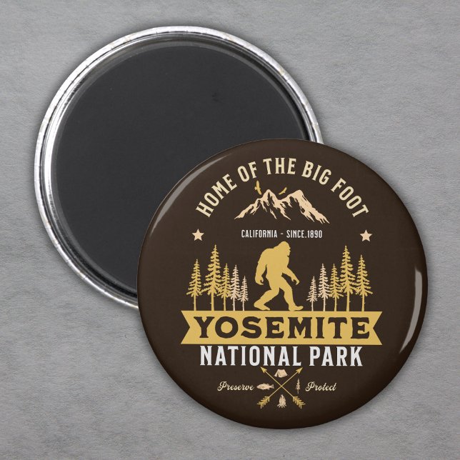 Imã Yosemite National Park Home of the Big Foot (Criador carregado)
