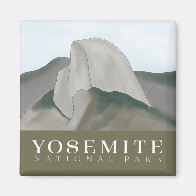Imã Yosemite National Park Magnet (Frente)