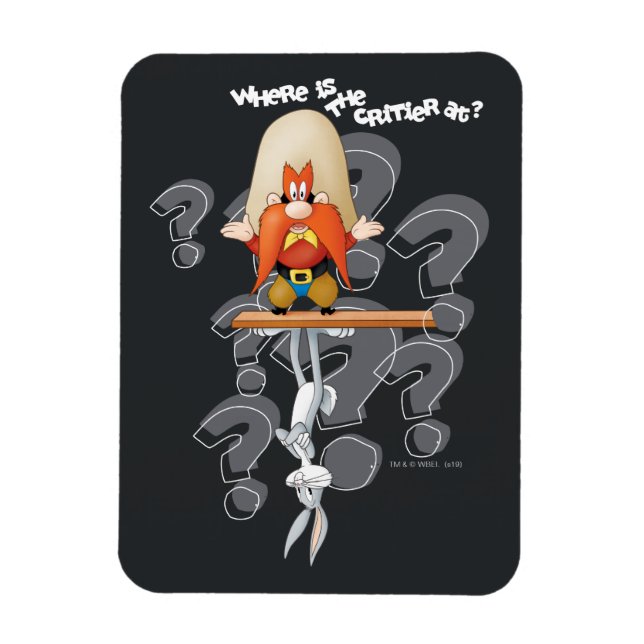 Ímã Yosemite Sam Looking For "Critter" BUGS BUNNY™ (Vertical)