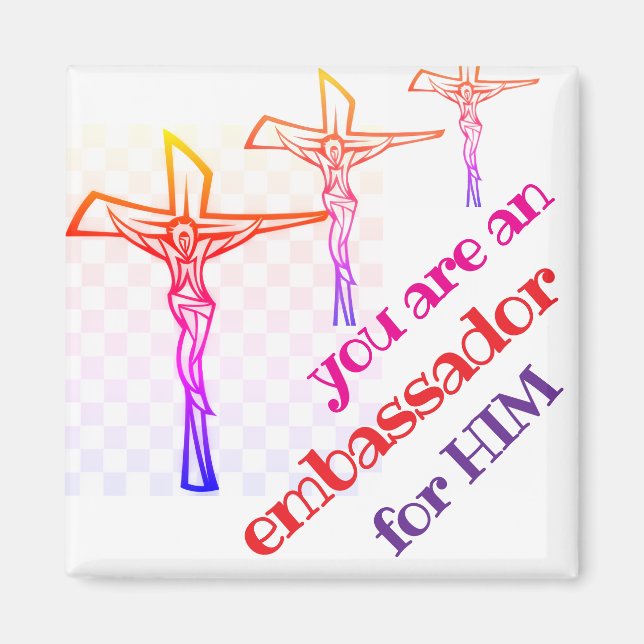 Imã You are Jesus' Ambassador Tote (Frente)
