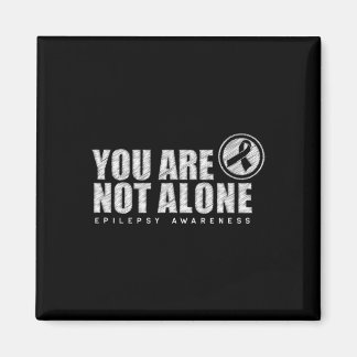 Imã You Are Not Alone Wear Purple Day Epilepsy Awarene