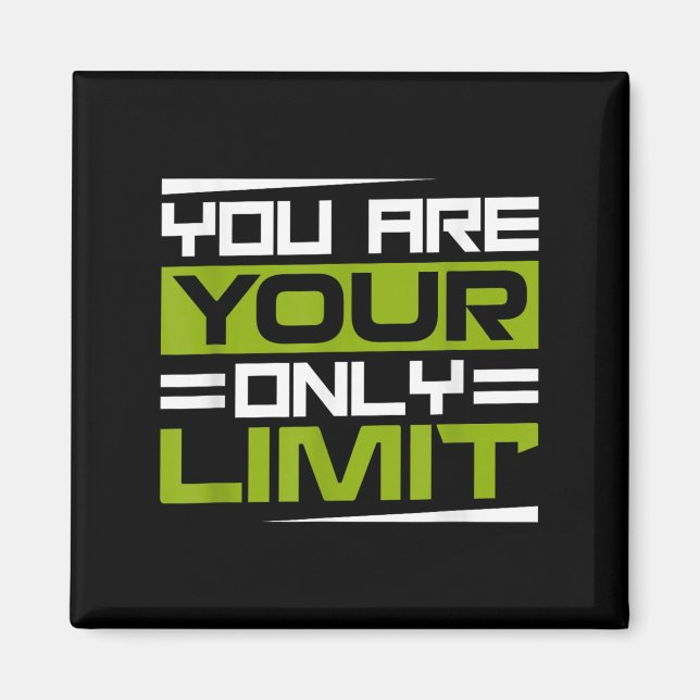 Imã You Are Your Only Limit, Insration And Motivation  (Frente)