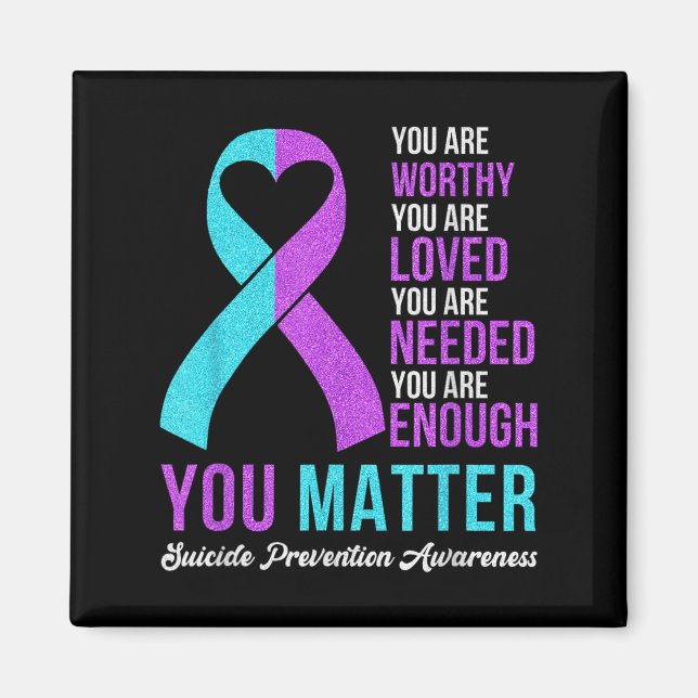 Imã You Kindness Be Kind Suicide Prevention Awareness  (Frente)