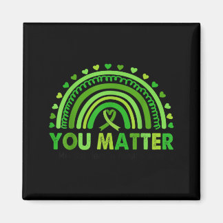 Imã You Mental Health Awareness Rainbow Men Women Kids