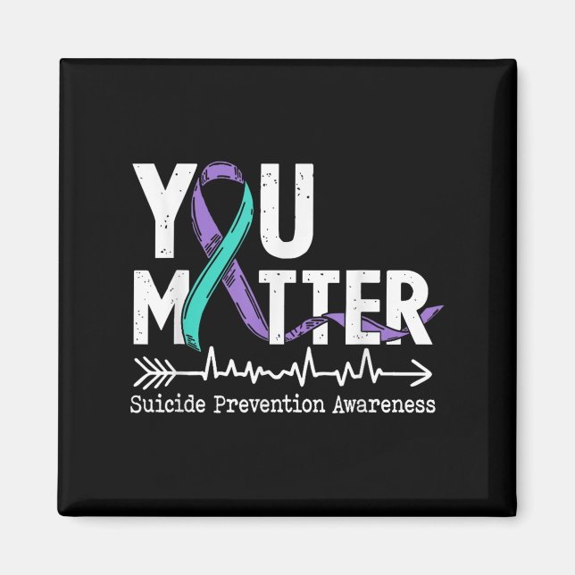 Imã You Semicolon Suicide Prevention Awareness Week  (Frente)