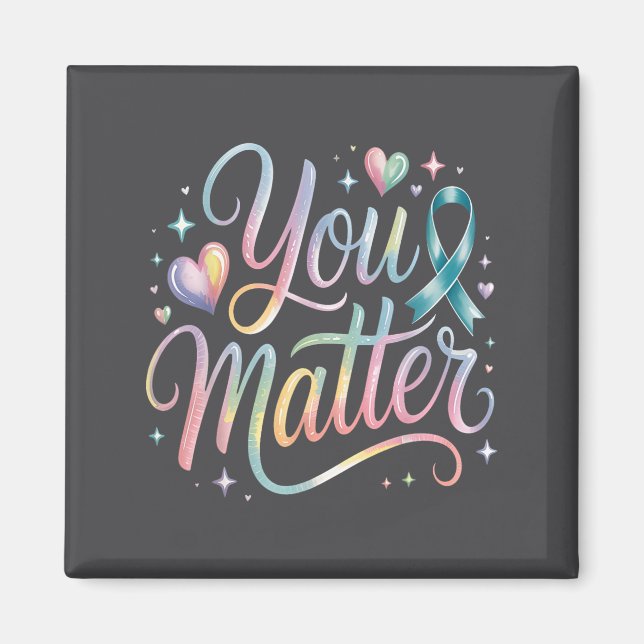 Imã You Suicide Prevention Awareness  (Frente)