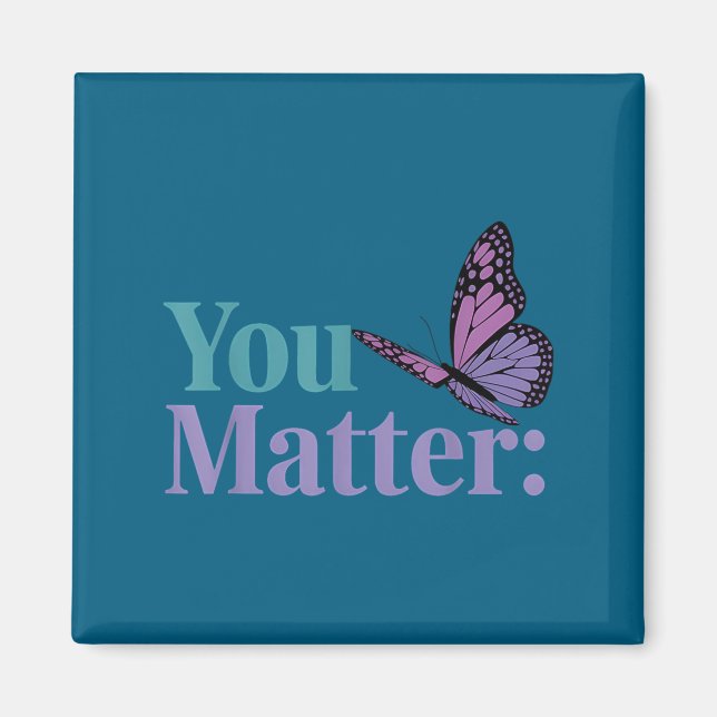 Imã You Suicide Prevention Awareness Mental Health  (Frente)