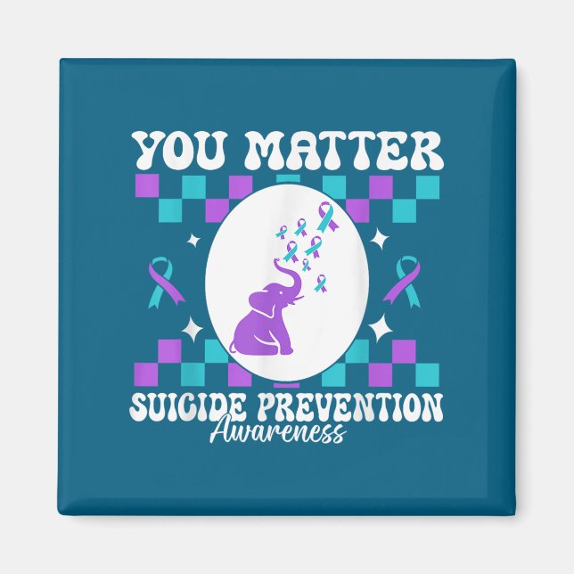 Imã You Suicide Prevention Awareness Women  (Frente)