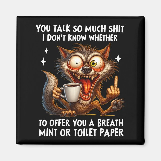 Imã You Talk So Much I Don't Know Whether To Offer You (Frente)