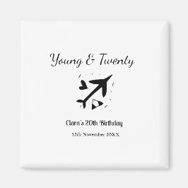 Imã Young and twenty adventure happy birthday add name