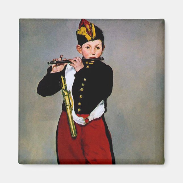 Imã Young Flutist, The Fifer, Edouard Manet, 1866 (Frente)