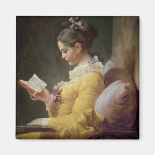 Imã Young Girl Reading, c.1776