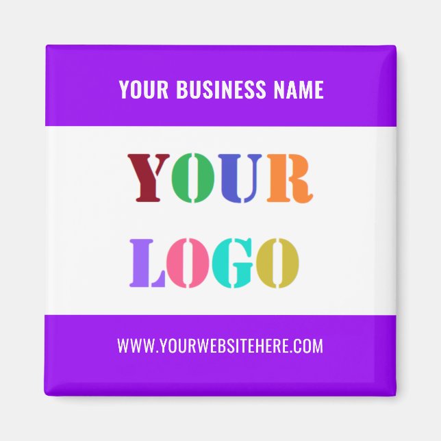 Imã Your Branded Logo Business Promotional Magnet Gift (Frente)
