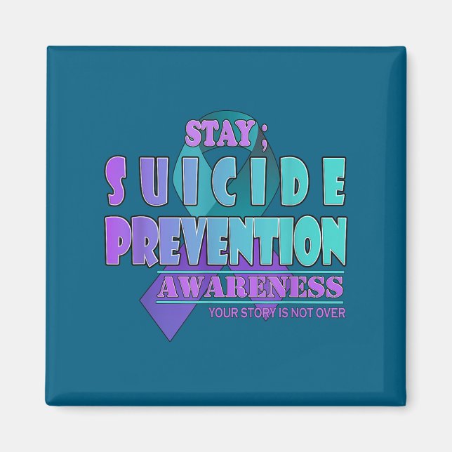 Imã Your Story Is Not Over Stay Suicide Prevention Awa (Frente)
