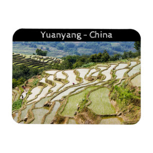 Ímã Yuanyang Rice Terraces, Yunnan - China