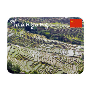 Ímã Yuanyang Rice Terraces, Yunnan - China