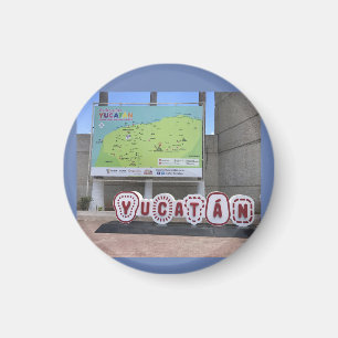 Imã Yucatan - Sinal e Mapa, Imagem do México