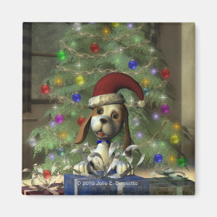 Imã Yule Puppy Magnet