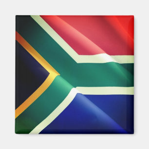 Imã ZA - África do Sul - Bandeira de Ondas - África 