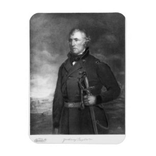 Ímã Zachary Taylor, 12o presidente do estado unido