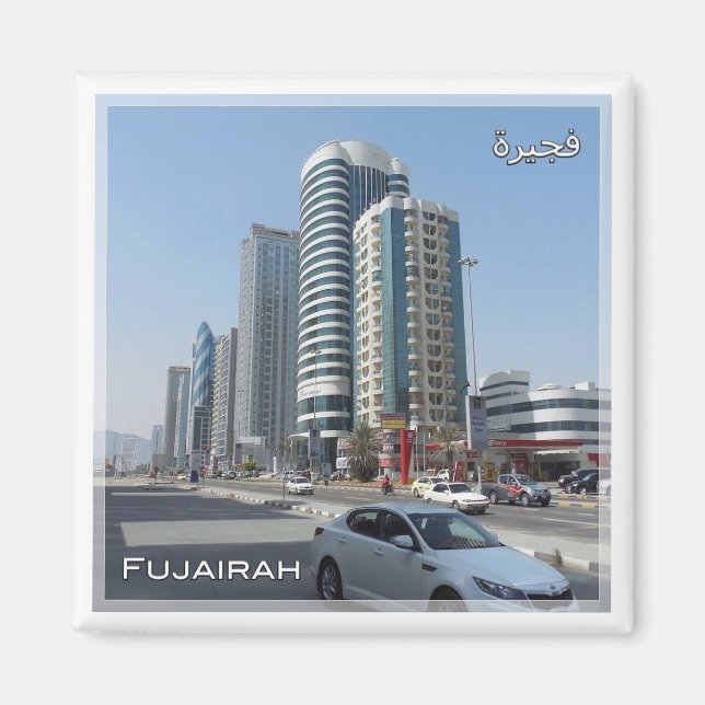 Imã zAE030 edifícios FUJAIRAH, EAU, Médio Oriente, (Frente)