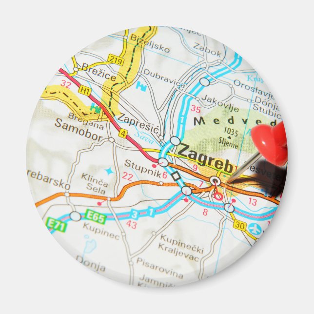 Imã Zagreb, Croácia (Frente)