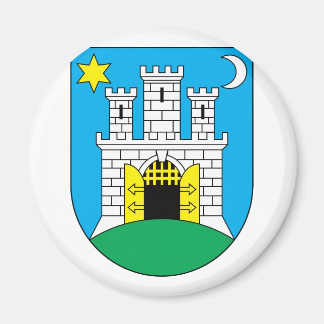 Imã zagreb, Croácia (Frente)