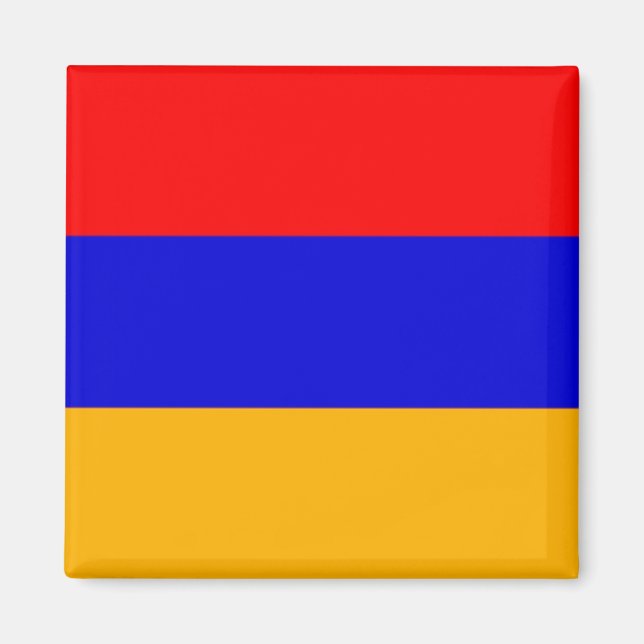 Imã zAM001 Armenian FLAG Armênia, frigorífico (Frente)