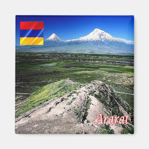 Imã zAM008 MONT ARARAT, Armênia, Ásia, frigorífico