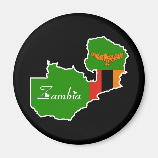 Imã Zâmbia Magnet (Frente)