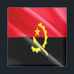 Imã zAO002 ANGOLA WAVING FLAG, África, frigorífico<br><div class="desc">Aqui você encontrará o souvenir das suas férias. Esta categoria contém imãs de geladeira de muitas localidades de Angola. Amplie amigos e parentes com as lembranças únicas de sua viagem de excelente! Tente!</div>