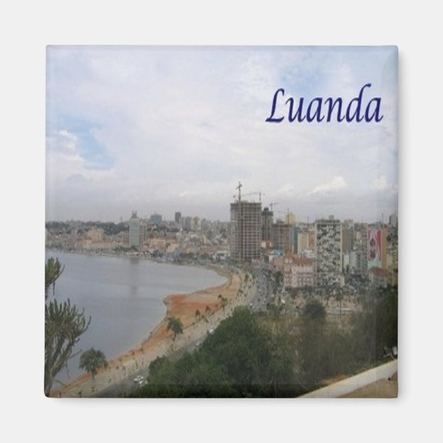 Imã zAO006 LUANDA, Angola, Africa, Fridge (Frente)