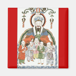 Imã Zao Jun Chinês Deus Magno