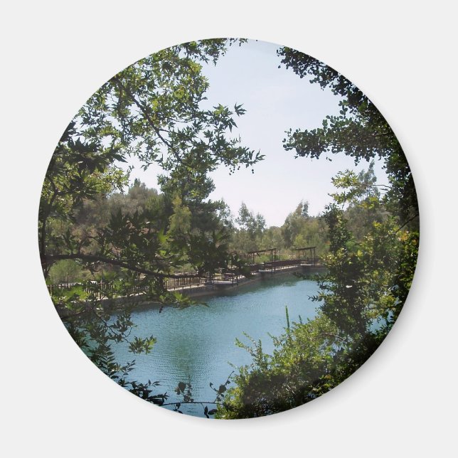 Imã Zaros Lake Magnet (Frente)