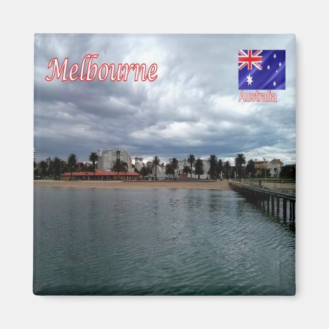 Imã zAU070 MELBOURNE, Austrália, Oceânia (Frente)