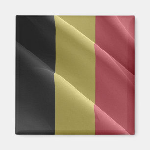 Imã zBE002 BELGIAN waving FLAG Belgium - Fridge