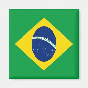Imã zBR001 BRASIL FLAG, América, Fridge