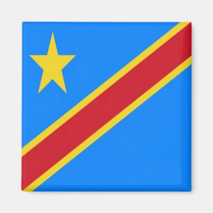 Imã ZCD001 CONGO FLAG, África, frigorífico