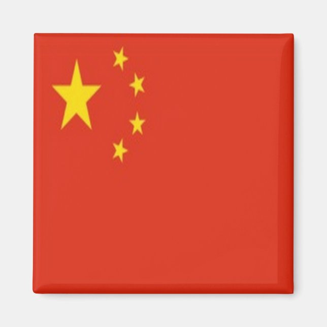 Imã zCH001 Chinês FLAG China PRC, Fridge (Frente)