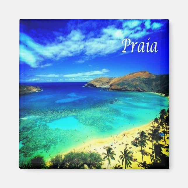 Imã ZCV014 PRAIA, Panorama, Cabo Verde, África, gelade (Frente)