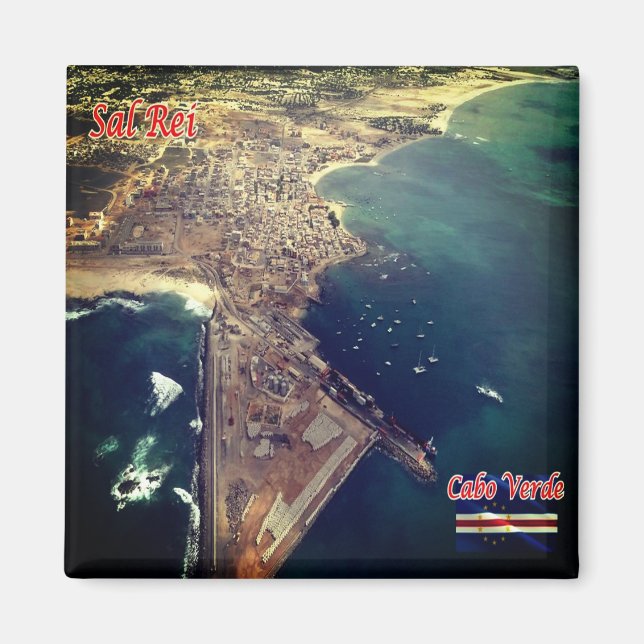 Imã zCV019 SAL REI, Cabo Verde, Fridge (Frente)
